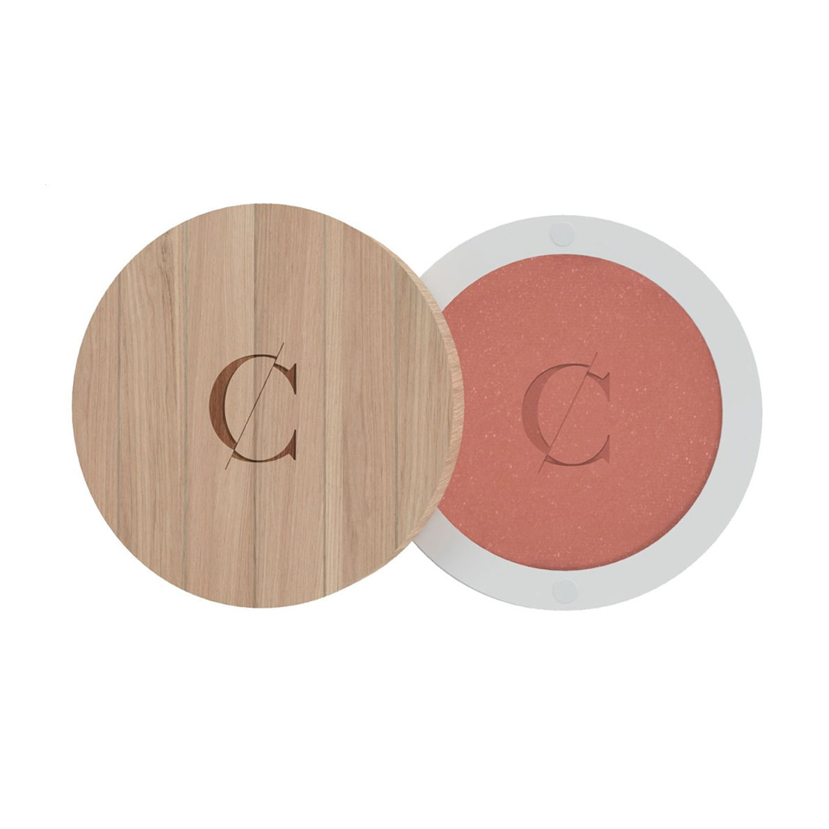 Компактна рум'яна для обличчя Couleur Caramel Bio Blush Powder 53, 3.3 г