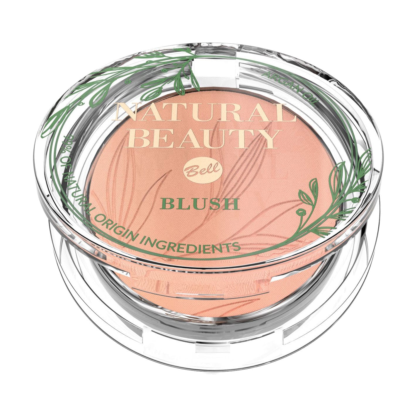 Компактні рум'яна для обличчя Bell Natural Beauty Blush, Pure Mauve, 5 г