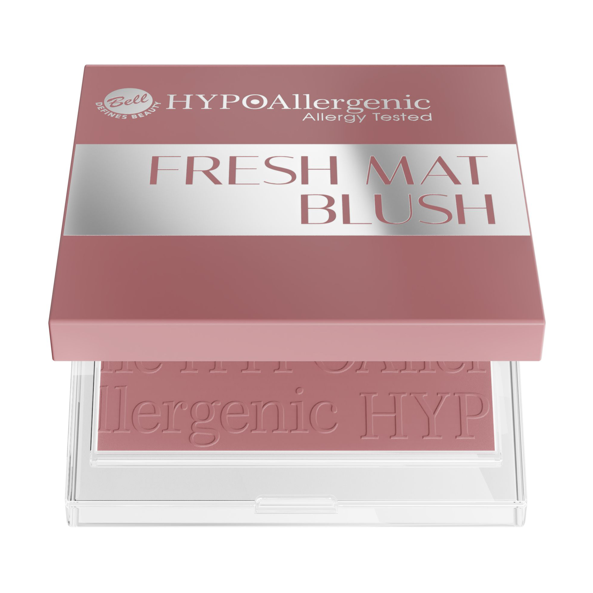 Матові рум'яна для обличчя Bell HypoAllergenic Fresh Mat Blush 03 Hibiscus, 4.7 г
